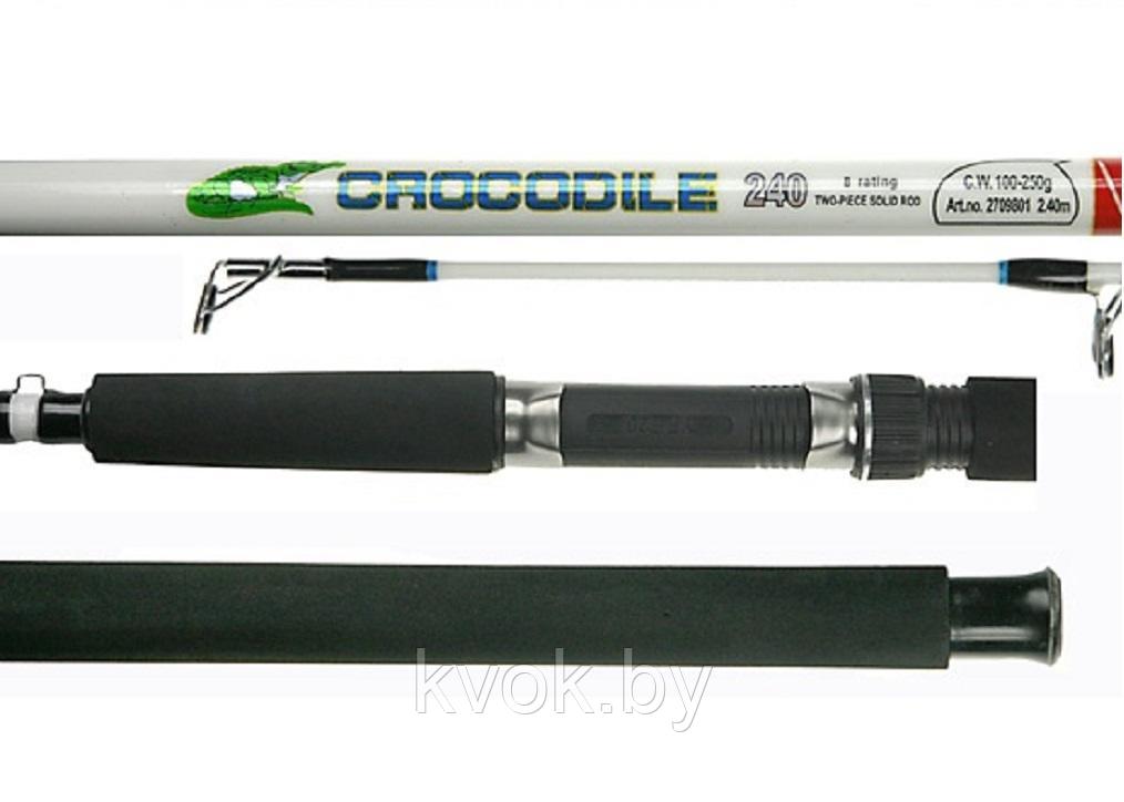 Спиннинг Crocodile 2.4м, тест: 100-250 гр - фото 3 - id-p131826153