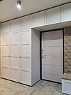 Белоснежный шкаф со сборными дверьми, фото 7