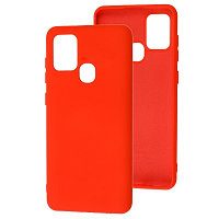 Силиконовый чехол Silicone Case красный для Samsung Galaxy M31