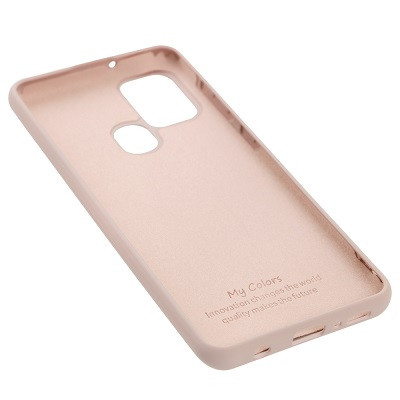 Силиконовый чехол Silicone Case светло-розовый для Samsung Galaxy M31 - фото 2 - id-p131828301