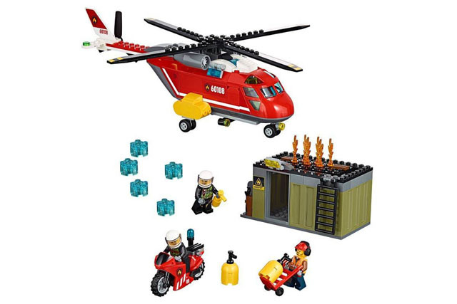 Конструктор Bela 10829 Cities Пожарная команда быстрого реагирования (аналог Lego City 60108) 274 детали - фото 4 - id-p131828502