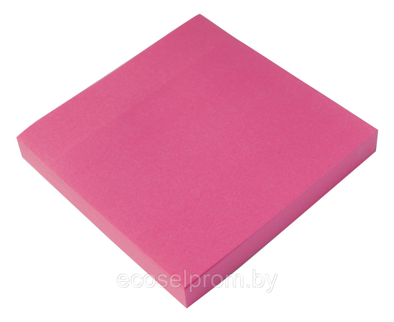 Блок самоклеящийся бумажный Silwerhof 682161-03 76x76мм 100лист. 75г/м2 неон розовый (упаковка 12шт) - фото 2 - id-p131828636