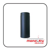 Дымоход из низколегированной стали (Черной) для каминов и печей ("Monolity odlewnia") - труба