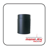 Дымоход из низколегированной стали (Черной) для каминов и печей ("Monolity odlewnia") - труба