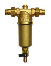 Фильтр для горячей воды с ручной прямой промывкой Protector Mini H/R 1"