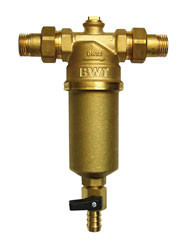 Фильтр для горячей воды с ручной прямой промывкой Protector Mini H/R 1" - фото 1 - id-p9285977