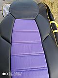 Чехлы на сидения Dinas Drive, универсальные, черно-фиолетовый, фото 2
