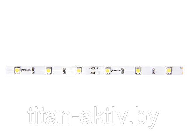 Лента светодиодная PLS-5050/60 (14.4 Вт/м, 720-900 Лм/м, RGB, IP20, 12В (5 м в уп.) JAZZWAY (60 диод