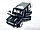Джип металлический инерционный Mercedes Gelandewagen +ЗВУК И СВЕТ ФАР, фото 2