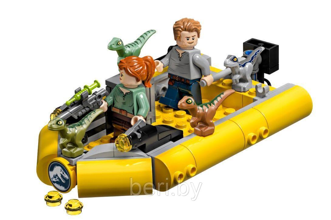 11337 Конструктор LARI "Бой тираннозавра и робота-динозавра" 740 деталей, аналог LEGO Jurassic World 75938 - фото 8 - id-p131907944