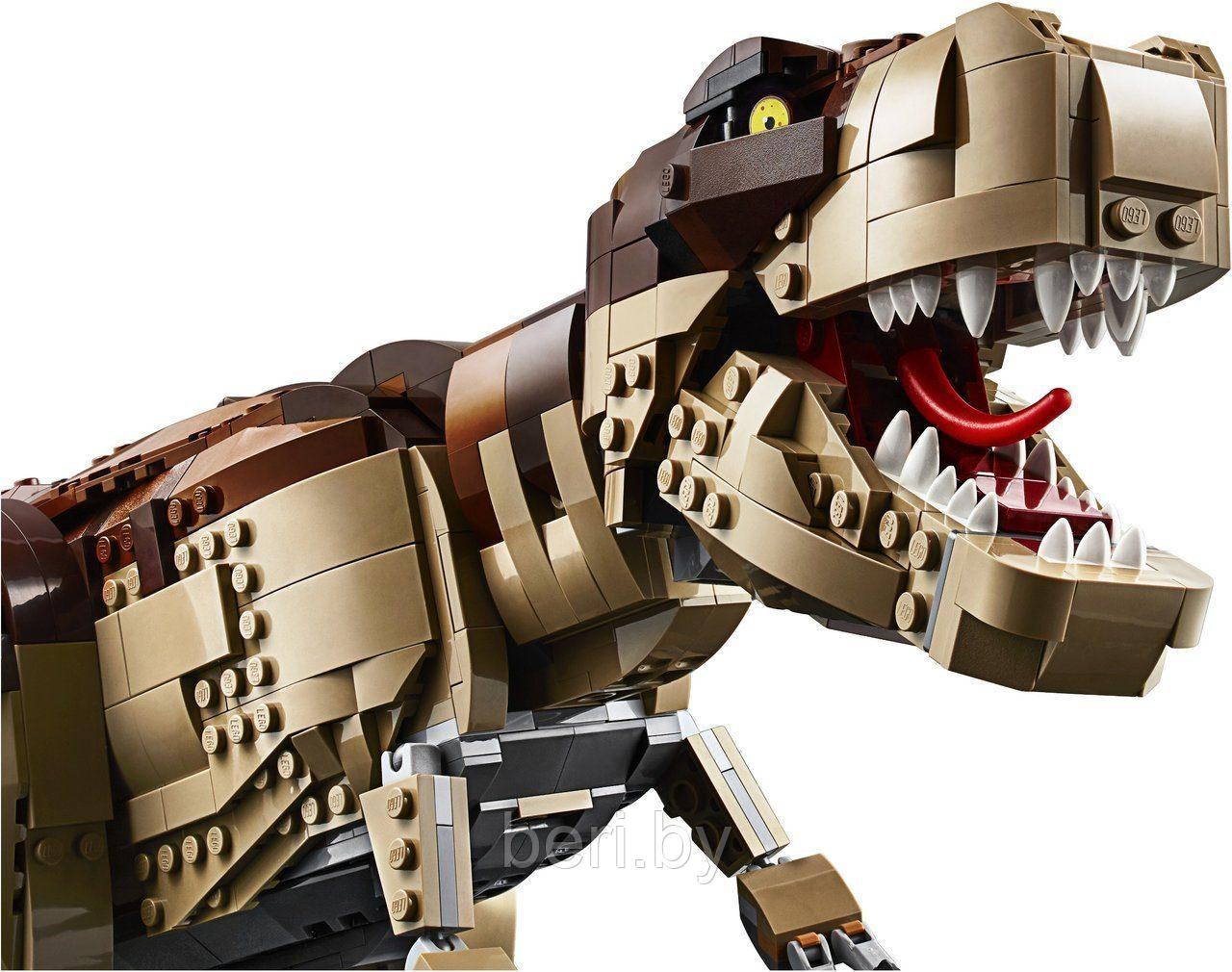 11338 Конструктор Lari Парк Юрского периода: ярость Ти-Рекса, аналог LEGO Juniors Jurassic World 75936 - фото 4 - id-p131910642