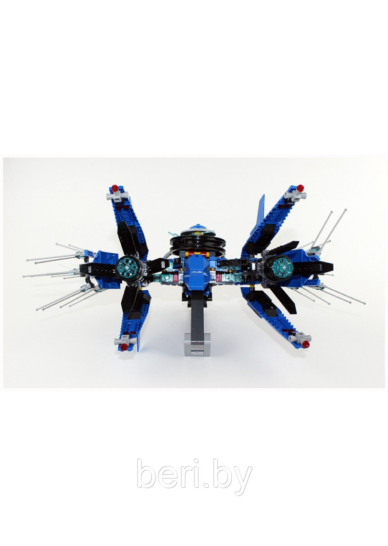 06050 Конструктор Lepin Ninja "Самолет-молния Джея" 937 деталей (аналог Lego Ninjago 70614) - фото 5 - id-p131917318