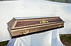 Гроб Комбинированный №8 Бархат-барашек светло-коричневый, фото 5