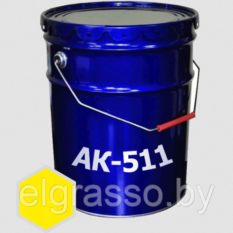 Краска для дорожной разметки АК-511 желтая, 25кг