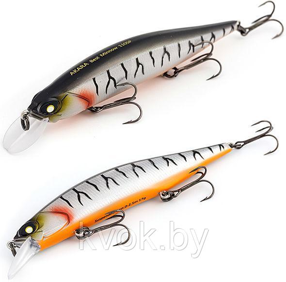 Воблер AKARA BEST MINNOW 100SP цвет A109 - фото 1 - id-p131943517