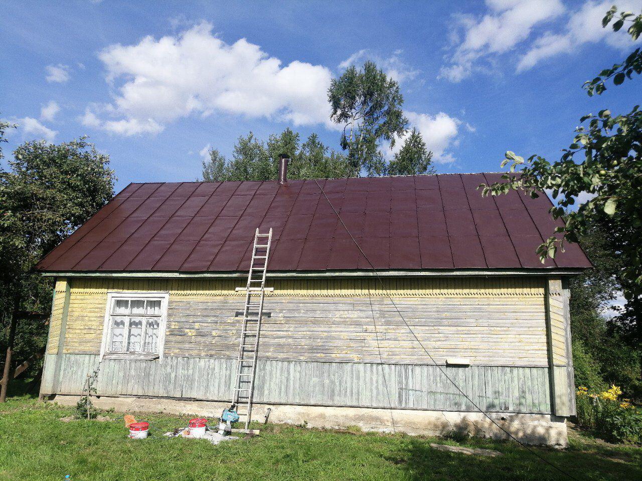 Покраска оцинкованной крыши - фото 2 - id-p131943561