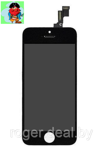 Экран для Apple iPhone SE 2 2020 с тачскрином, цвет: черный (оригинальный) - фото 1 - id-p127263061