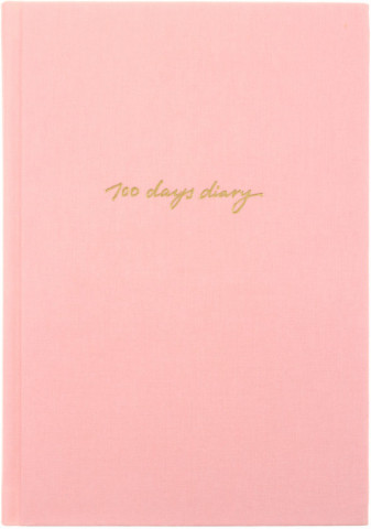 Ежедневник недатированный 100 Days Diary 145*205 мм, 88 л., розовый - фото 8 - id-p131763456