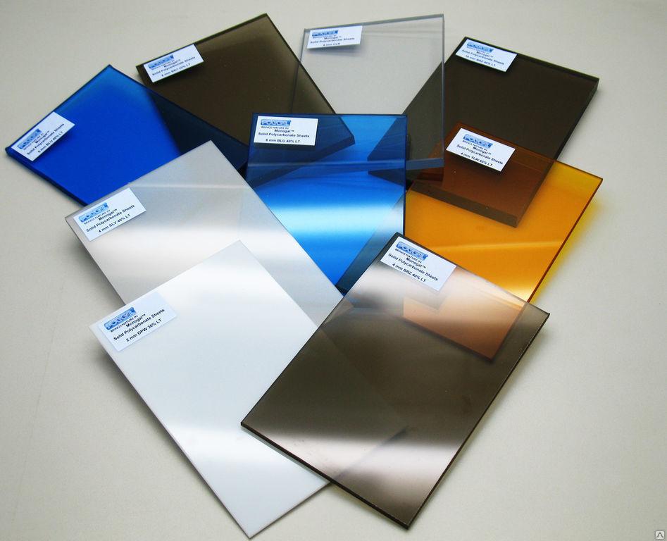 Оргстекло (акриловое стекло) прозрачное и цветное толщиной от 2,0 до 10мм