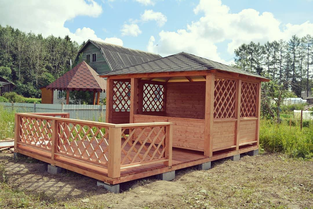 Купить Беседку Под Ключ В Спб