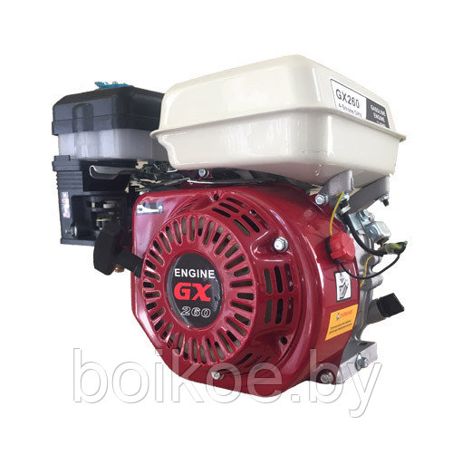 Двигатель GX260S для культиватора (7 л.с., шлиц 25 мм) - фото 1 - id-p132012945