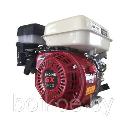 Двигатель GX210 для мотоблока (7 л.с., шпонка 19,05 мм), фото 2