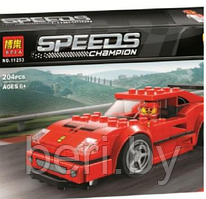 11253 Конструктор Lari Speeds «Speed Champions Ferrari F40 Competizione», Аналог LEGO Creator 75890