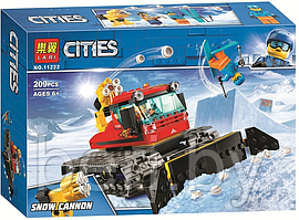 11222 Конструктор  Lari "Снегоуборочная машина", 209 деталей, аналог LEGO City Лего Сити 60222