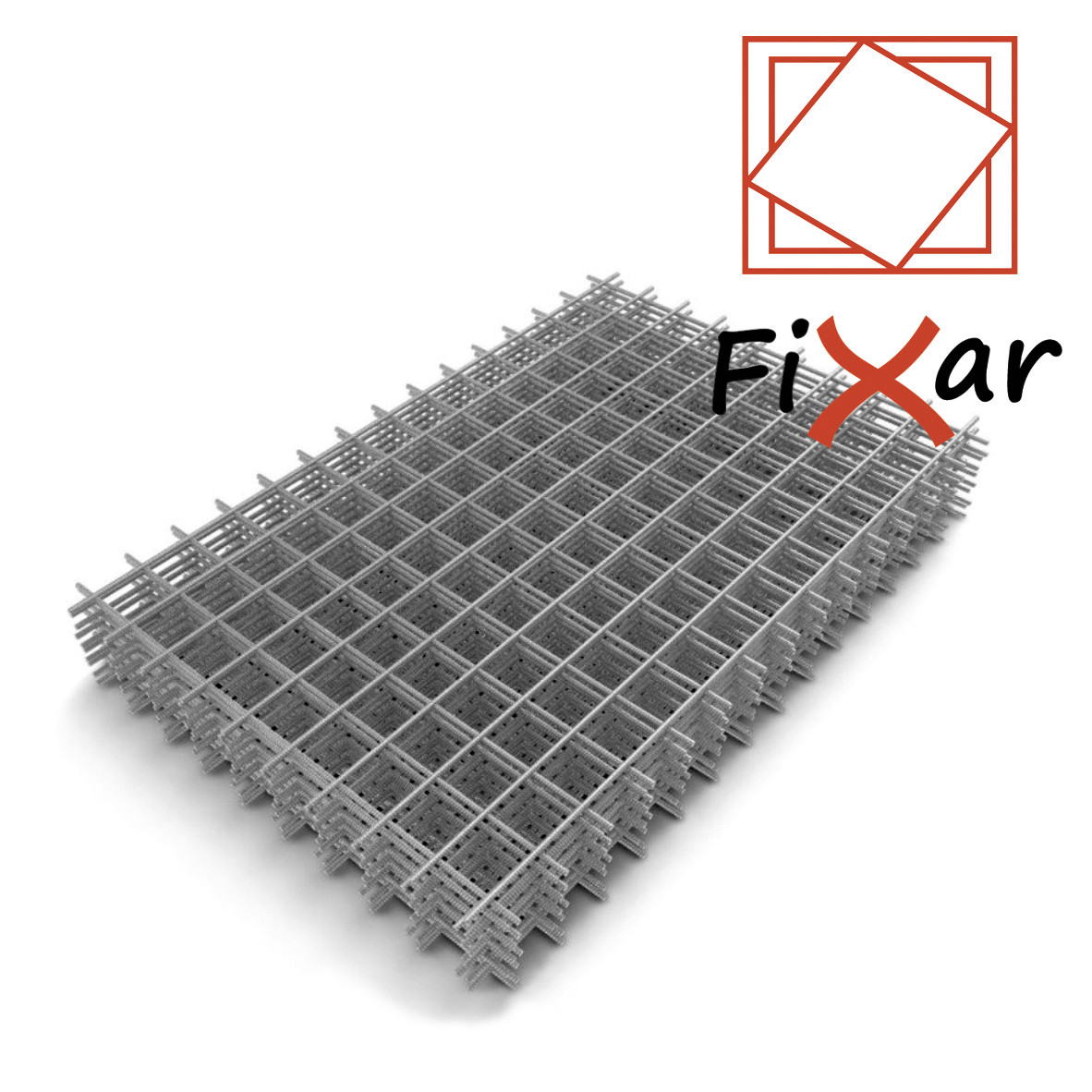 Сетка арматурная FIXAR 100*100*8 мм. (карта 6*2 м.) - фото 1 - id-p132022470