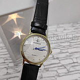 Часы наручные женские Feshion H1411 Коричневый ремешок, фото 4