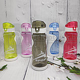 Фитнес-бутылка для воды Sport с ситечком, 500 мл Фиолетовая, фото 3