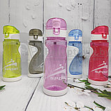 Фитнес-бутылка для воды Sport с ситечком, 500 мл Фиолетовая, фото 5