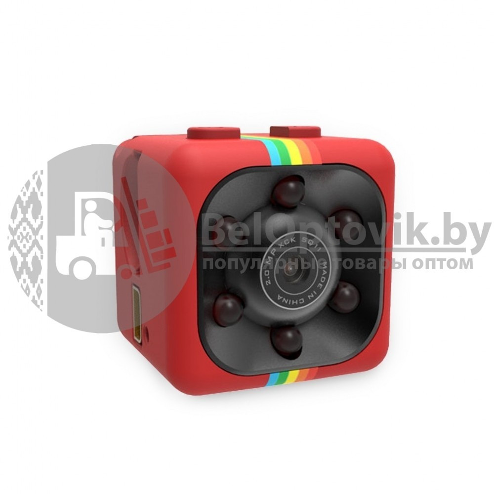 Беспроводная мини камера SQ11 Mini DV 1080P / Мини видеорегистратор/ Спорт - камера/ Ночная съемка и датчик - фото 3 - id-p132027579