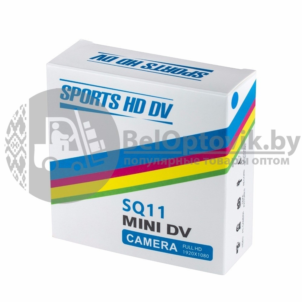 Беспроводная мини камера SQ11 Mini DV 1080P / Мини видеорегистратор/ Спорт - камера/ Ночная съемка и датчик - фото 9 - id-p132027579
