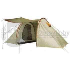 Палатка туристическая LanYu 1913 двухкомнатная 4-х местная 150140150х230х180 см с тамбуром