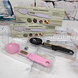 Электронная мерная ложка-весы Digital Spoon Scale 500g х 0,1g Розовая, фото 4