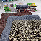 Придверный коврик Ни следа Clean Step Mat / Magic MudMat 70,0  46,0 см (супервпитывающий) Черно-корчневый, фото 5