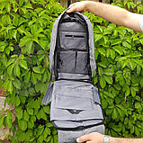 Рюкзак Bobby XL с отделением для ноутбука до 17 дюймов и USB портом Антивор Черный, фото 4
