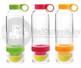 Бутылка соковыжималка Lemon Cup. Summer 2020 (0.83L) Желтый