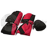 Комплект чехлов на автомобильные сидения Car Seat Cover 9 предметов (чехлы для автомобиля) Серые, фото 6