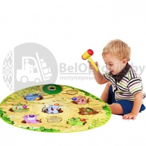 Игра детская развивающая Игровой коврик Поймай крота
