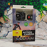 Экшн камера с пультом Action Camera Waterproof 4K Ultra HD, фото 2