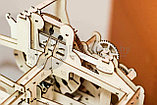 Деревянный конструктор (сборка без клея) Механическая машина Марбл UNIWOOD, фото 4