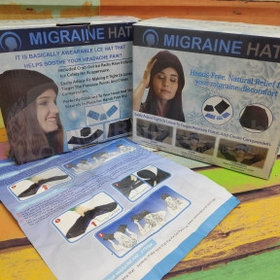Шапка многофункциональная для облегчения головной боли охлаждающая (от мигрени) Migraine Hat