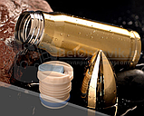 Термос в форме пули No Name Bullet Vacuum Flask, 500 мл Бронзовый корпус, фото 10