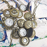 Карманные часы с цепочкой и карабином Зодиак, фото 2