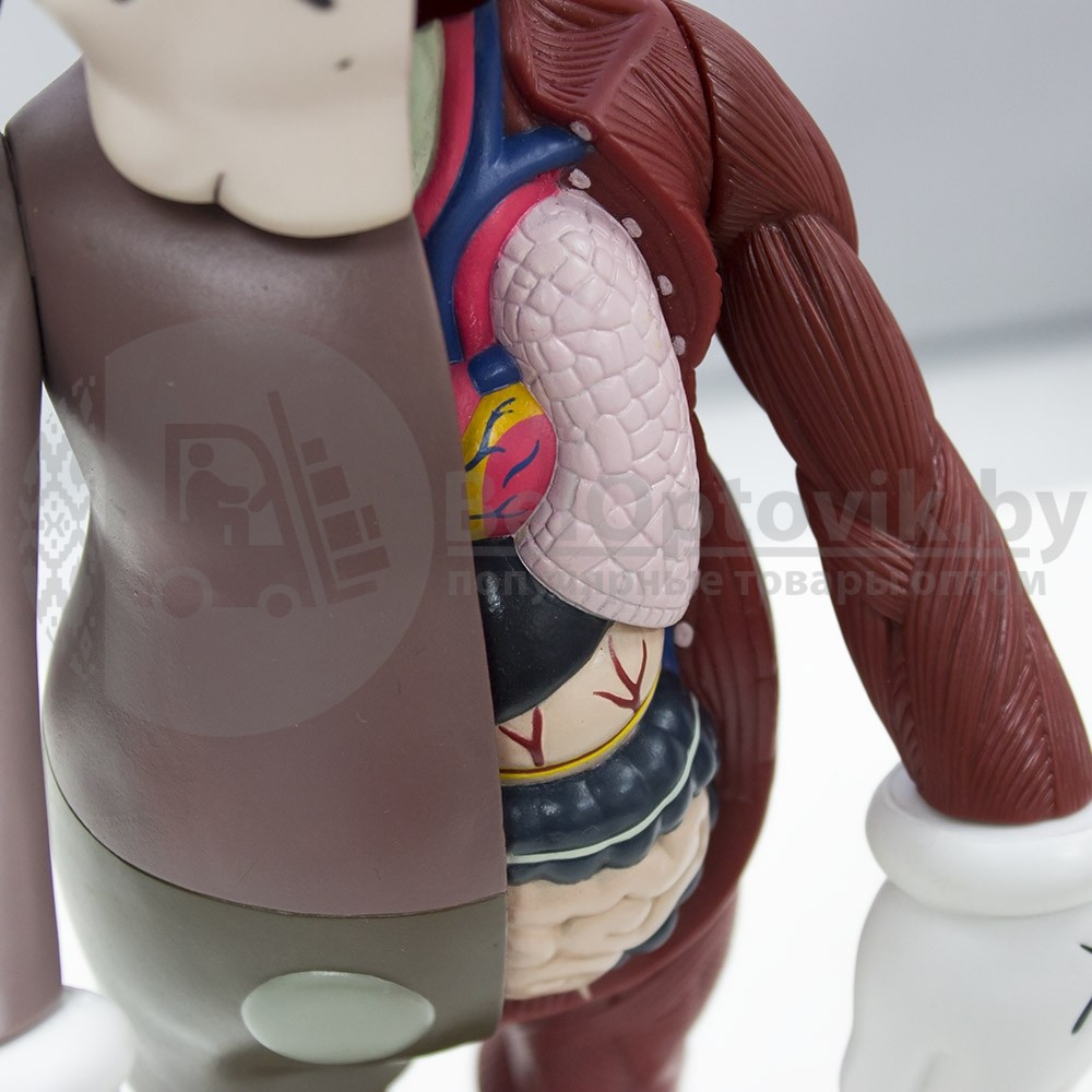 Kaws Dissected Brown Игрушка 40 см - фото 7 - id-p132030791