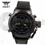 Кварцевые часы AMST 3003 качество A Черные, фото 9