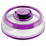 Вакуумная многоразовая крышка Vacuum Food Sealer 19 см (цвет Mix), фото 9