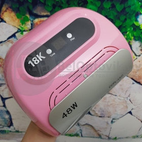 Гибридная лампа для маникюра Professional Nail 48 W CCFLLED Розовый корпус